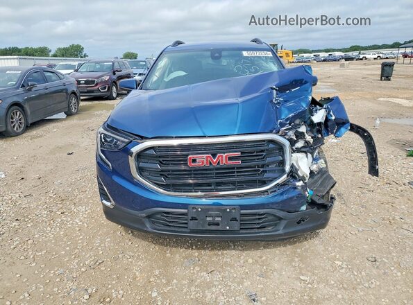 3GKALTEV4LL317373 2020 GMC TERRAIN Blue Vista frontal