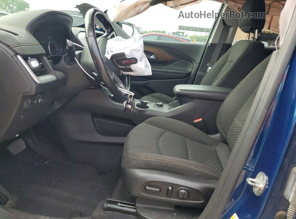 3GKALTEV4LL317373 2020 GMC TERRAIN Blue Vista interior delantera