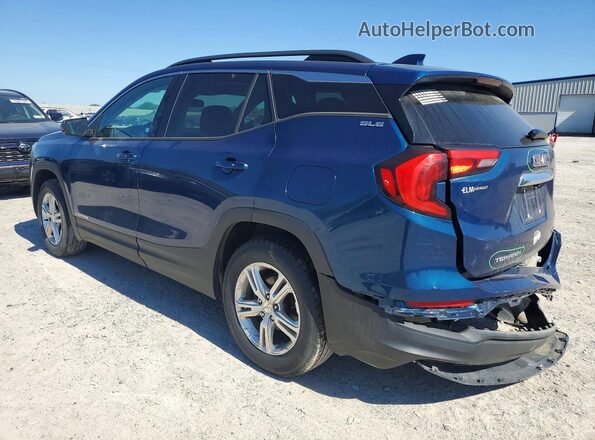 3GKALTEV4LL335842 2020 GMC TERRAIN Blue Հետևի ձախ