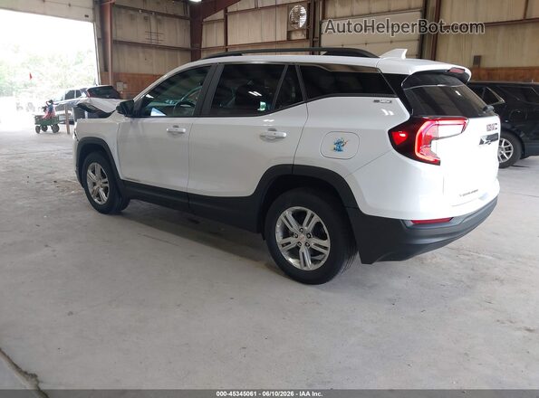 3GKALTEV4NL116074 2022 GMC TERRAIN White Հետևի ձախ