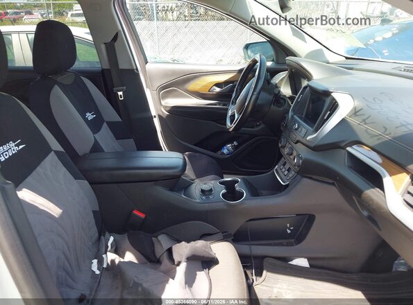 3GKALTEV5KL256260 2019 GMC TERRAIN White წინა სალონის ხედი