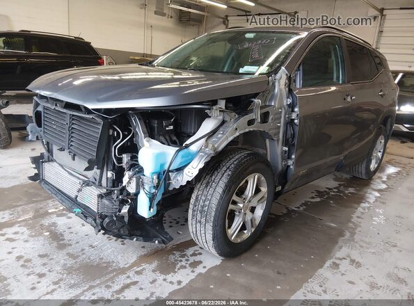 3GKALTEV5ML361206 2021 GMC TERRAIN Gray წინა მარცხენა ხედი სამი მეოთხედიდან