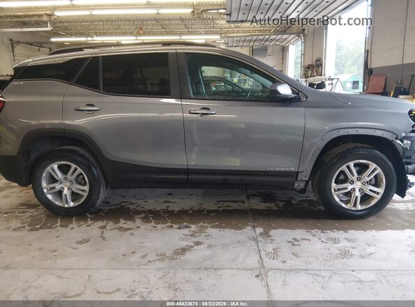 3GKALTEV5ML361206 2021 GMC TERRAIN Gray სალონის 360-გრადუსიანი ხედი