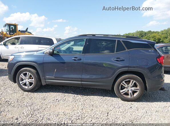 3GKALTEV6KL134796 2019 GMC TERRAIN Blue Սալոնի 360 աստիճան տեսք