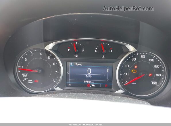 3GKALTEV6LL163443 2020 GMC TERRAIN Коричневый Вид задних сидений