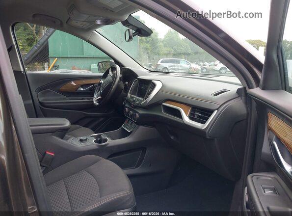3GKALTEV6LL163443 2020 GMC TERRAIN Коричневый Вид салона спереди