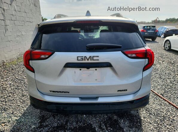 3GKALTEV6ML319093 2021 GMC TERRAIN Silver უკანა ხედი