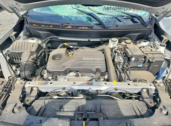 3GKALTEV6ML319093 2021 GMC TERRAIN Silver ძრავის განყოფილების ხედი