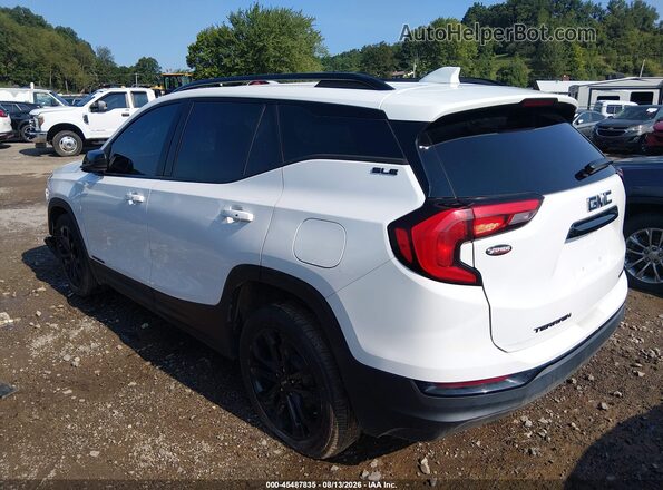 3GKALTEV6ML396224 2021 GMC TERRAIN White Trasero izquierdo