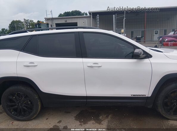 3GKALTEV6ML396224 2021 GMC TERRAIN White Vista interior trasera