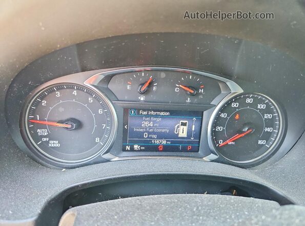 3GKALTEV6NL206018 2022 GMC TERRAIN White Սարքավորումների վահանակի տեսք