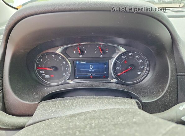 3GKALTEV6NL249953 2022 GMC TERRAIN Gray Widok zestawu wskaźników