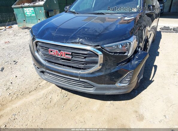 3GKALTEV7JL330079 2018 GMC TERRAIN Black Դիմացի տեսք