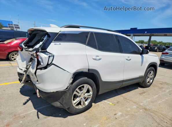 3GKALTEV7JL335976 2018 GMC TERRAIN White Rear right