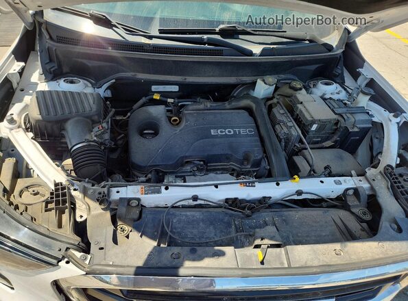 3GKALTEV7JL335976 2018 GMC TERRAIN White Engine compartment view