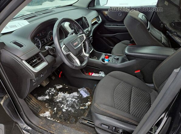 3GKALTEV7JL338702 2018 GMC TERRAIN Black Vista interior delantera