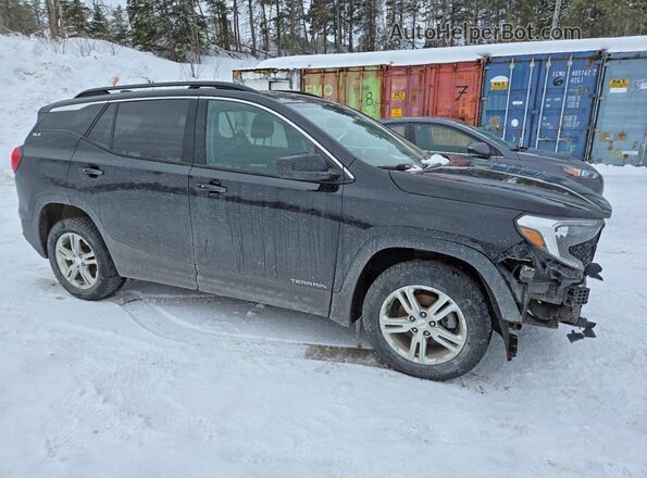 3GKALTEV7JL338702 2018 GMC TERRAIN Black Delantero derecho