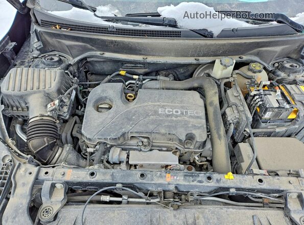 3GKALTEV7JL338702 2018 GMC TERRAIN Black Vista del compartimento del motor
