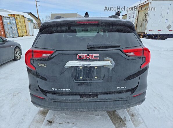 3GKALTEV7JL338702 2018 GMC TERRAIN Black Vista trasera
