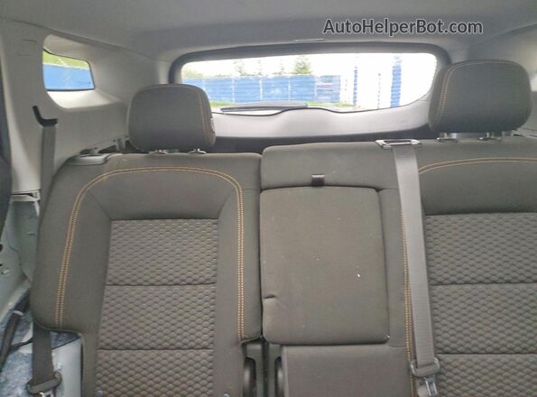 3GKALTEV7KL193050 2019 GMC TERRAIN White უკანა სავარძლების ხედი