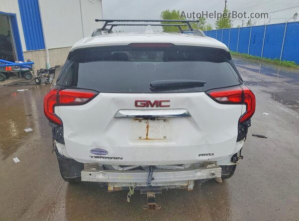 3GKALTEV7KL193050 2019 GMC TERRAIN White უკანა ხედი