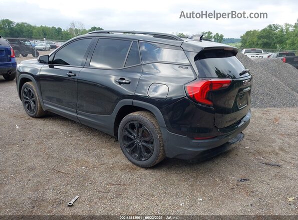 3GKALTEV7LL160051 2020 GMC TERRAIN Черный Задняя левая четверть