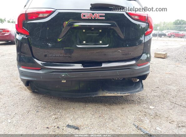 3GKALTEV7LL160051 2020 GMC TERRAIN Черный Вид спереди