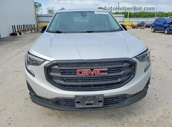 3GKALTEV7ML308832 2021 GMC TERRAIN Silver Widok z przodu