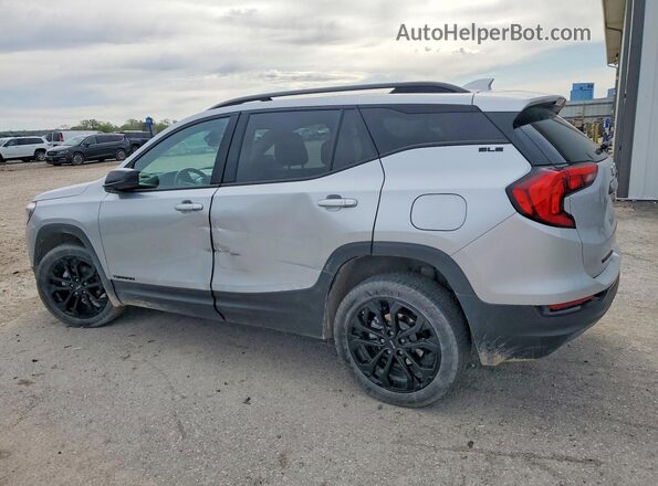 3GKALTEV7ML308832 2021 GMC TERRAIN Silver Tył lewy
