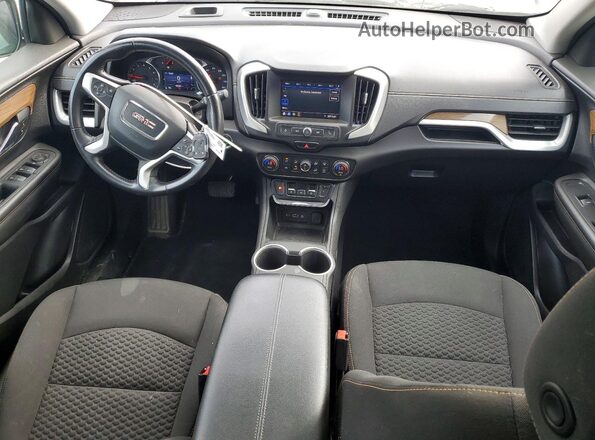3GKALTEV7ML308832 2021 GMC TERRAIN Silver Widok deski rozdzielczej