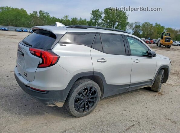 3GKALTEV7ML308832 2021 GMC TERRAIN Silver Tył prawy