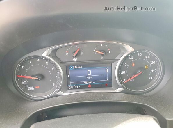3GKALTEV7ML308832 2021 GMC TERRAIN Silver Widok zestawu wskaźników