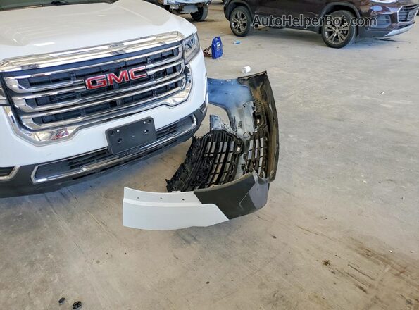 3GKALTEV7NL173529 2022 GMC TERRAIN White Widok naklejki z numerem VIN