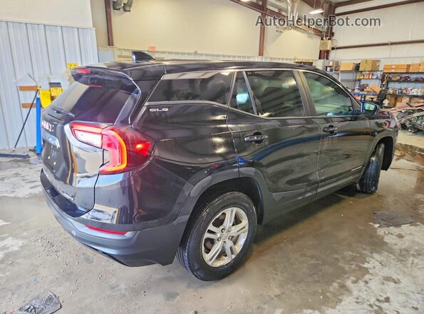 3GKALTEV7NL232644 2022 GMC TERRAIN Черный Задняя правая четверть
