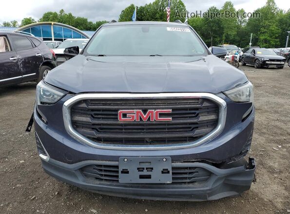 3GKALTEV8JL152585 2018 GMC TERRAIN Blue 360 interior view