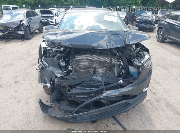 3GKALTEV8JL161531 2018 GMC TERRAIN Gray Front view