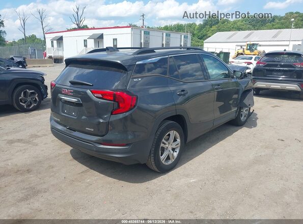 3GKALTEV8JL161531 2018 GMC TERRAIN Gray Rear right