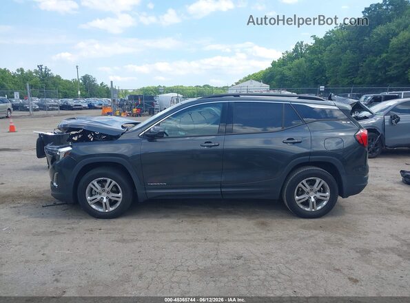 3GKALTEV8JL161531 2018 GMC TERRAIN Gray 360 interior view