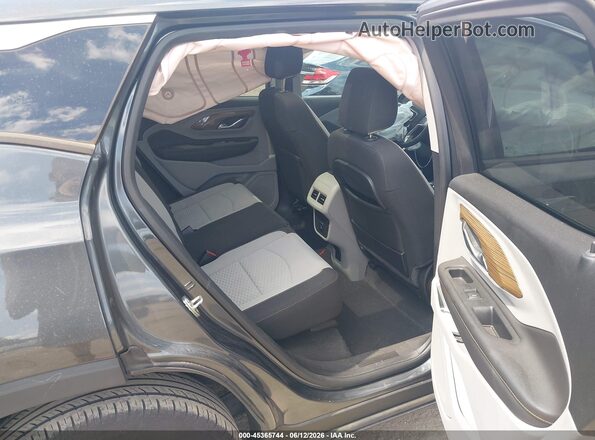3GKALTEV8JL161531 2018 GMC TERRAIN Gray VIN sticker view