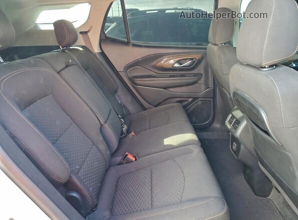 3GKALTEV8JL342936 2018 GMC TERRAIN Белый Вид задней части салона