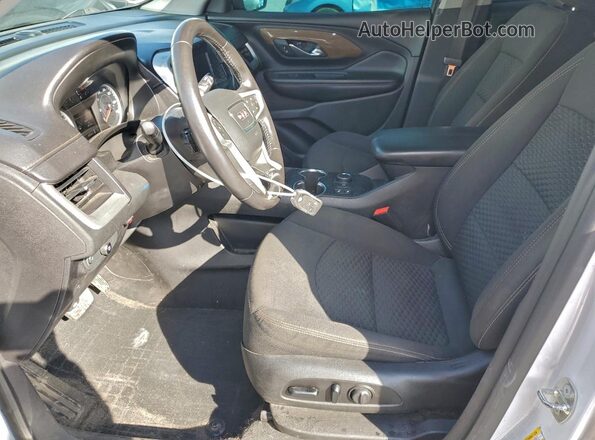 3GKALTEV8JL342936 2018 GMC TERRAIN Белый Вид салона спереди