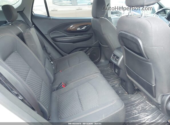 3GKALTEV8JL356643 2018 GMC TERRAIN White Vista de la etiqueta del VIN