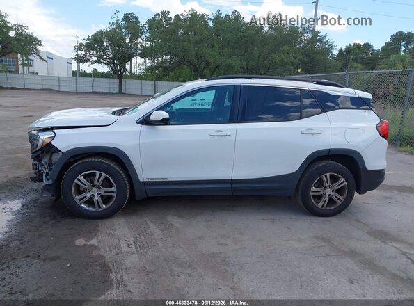 3GKALTEV8JL356643 2018 GMC TERRAIN White Vista interior de 360 grados