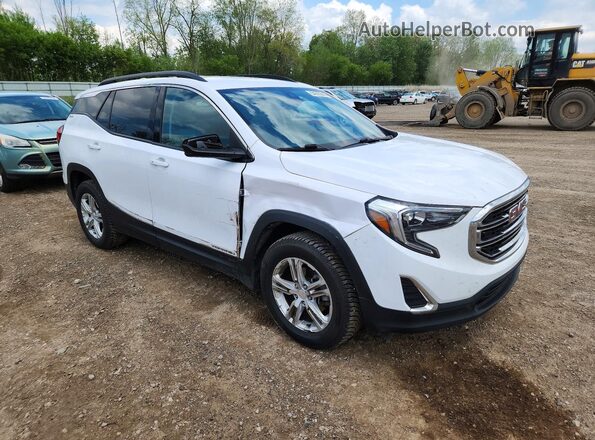 3GKALTEV8LL133540 2020 GMC TERRAIN White Front right
