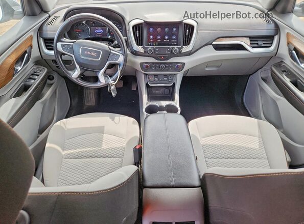 3GKALTEV8LL133540 2020 GMC TERRAIN White Dashboard view