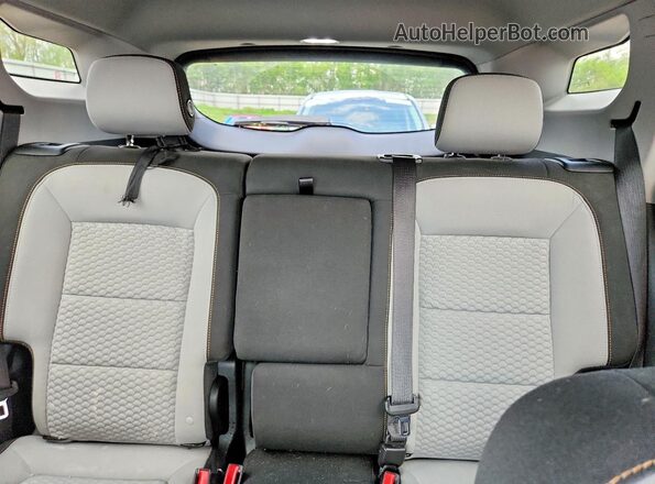 3GKALTEV8LL133540 2020 GMC TERRAIN White Rear seats view