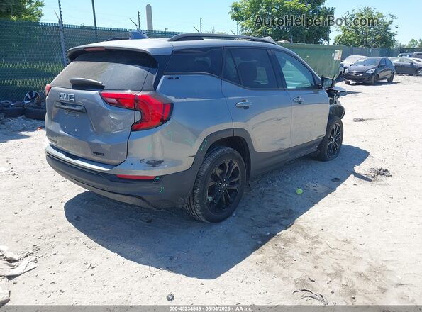 3GKALTEV8LL214733 2020 GMC TERRAIN Gray Tył prawy
