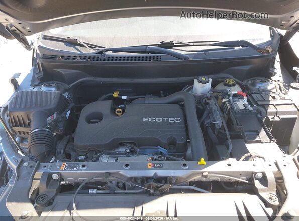 3GKALTEV8LL214733 2020 GMC TERRAIN Gray Widok z tyłu