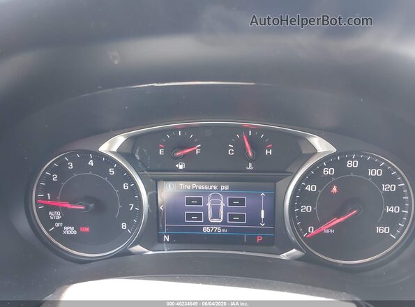 3GKALTEV8LL214733 2020 GMC TERRAIN Gray Widok tylnych siedzeń