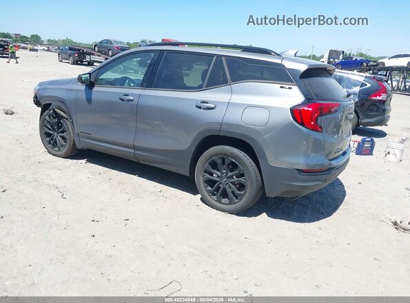 3GKALTEV8LL214733 2020 GMC TERRAIN Gray Tył lewy
